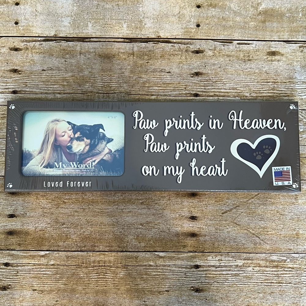 Pet frame for lost pet